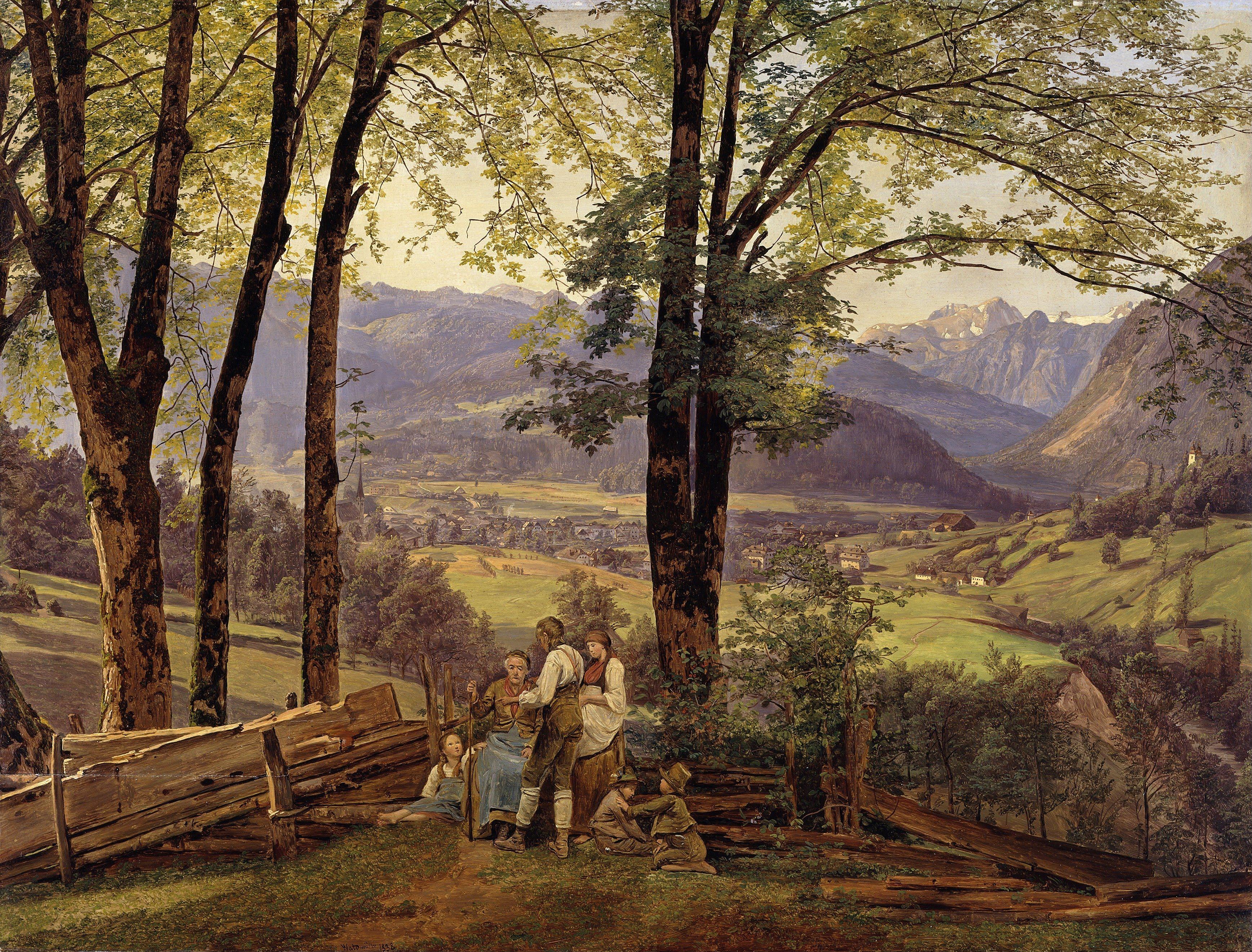 Dipinto di Ferdinand Georg Waldmüller della collezione del Belvedere
